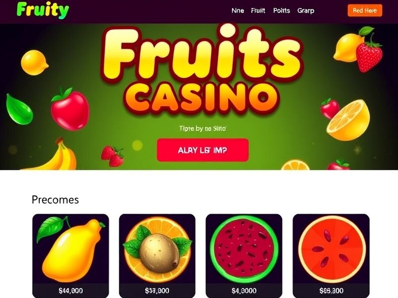 Explore the world of fruity casino games at the leading online slots and gambling resource. Find expert reviews, strategies, bonus offers, and news on fruit-themed slots and casino gambling.